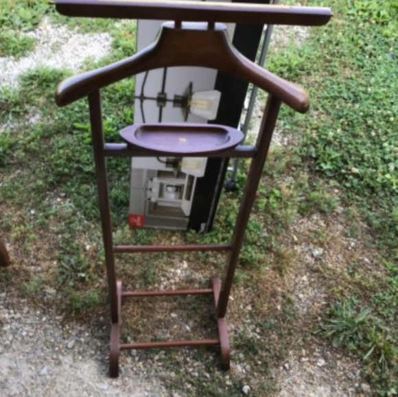 Vintage Italian hand crafted butlers rack - Picture 2 of 2